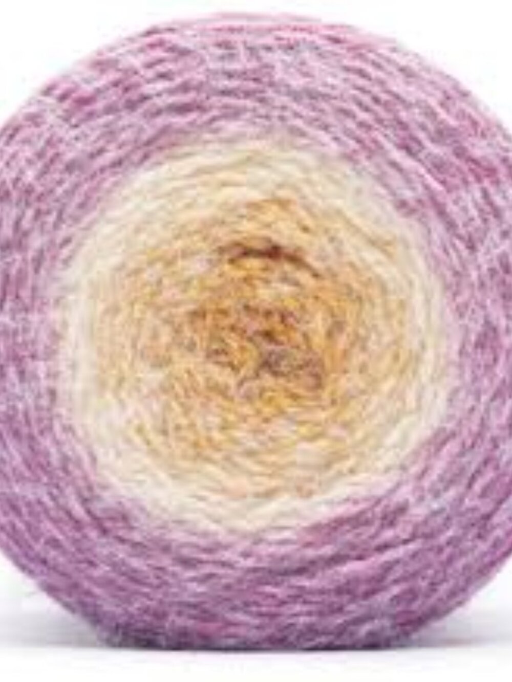 Caron Colorama Halo Perfect Phasing Yarn - "3 Cake Lot" Magenta & Mandarin